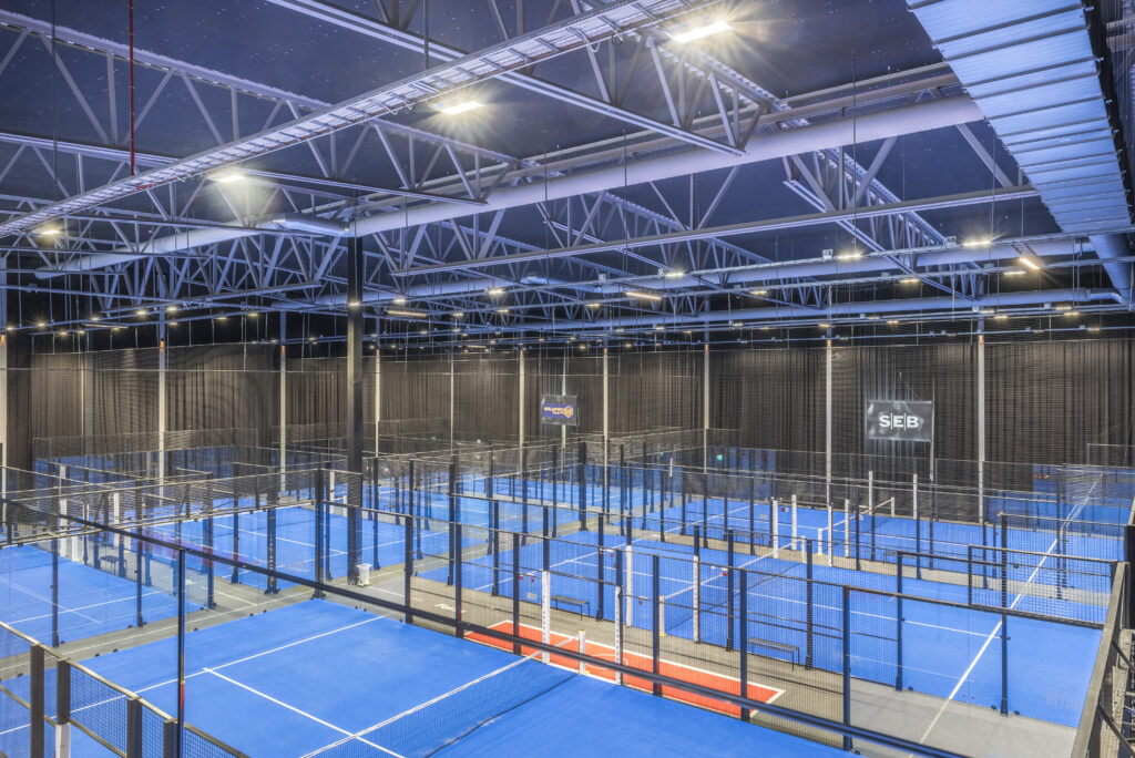 Vi arbetar med god ventilation och bra luft i padelhallar - Svante Lundbäck